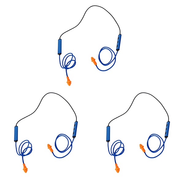 Oordopjes Bluetooth Headset Voor Werk, Gehoorbescherming, Geschikt Voor Bouwplaats En Lawaaierige Omgevingen: Oranje