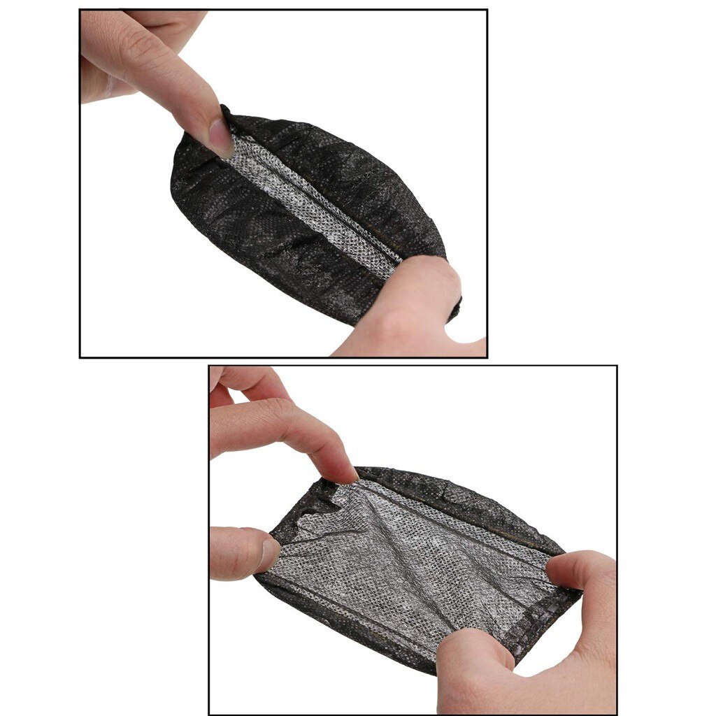 100 Count Black Disposable Non-woven Microphone Cover Removal Windscreen Protective Mic Cap Pad For Ktv Karaoke Mike Sponge @47