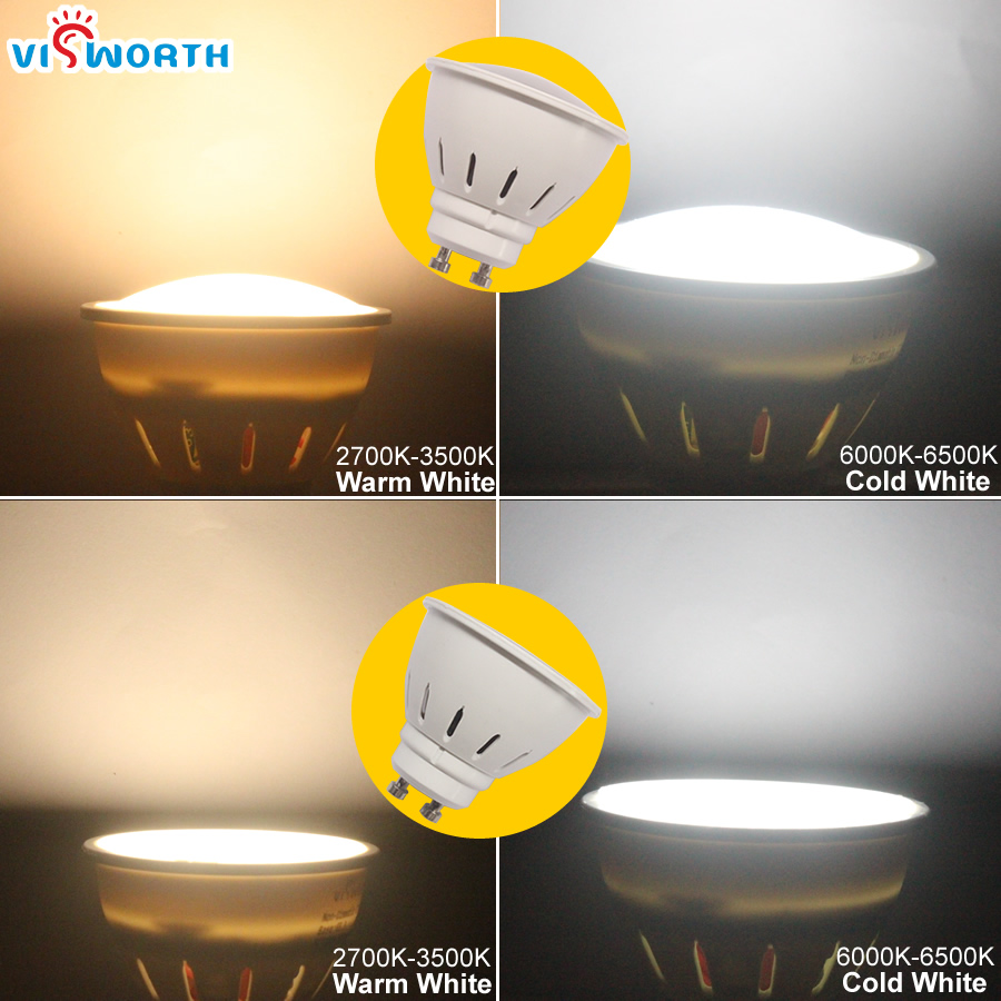 Bombillas Led Gu10 2W 3W 5W SMD2835 taza de lámpara 9W 12W 15W luz Led Cob Ac 110V 220V 240V foco de lámpara blanco frío cálido para el hogar