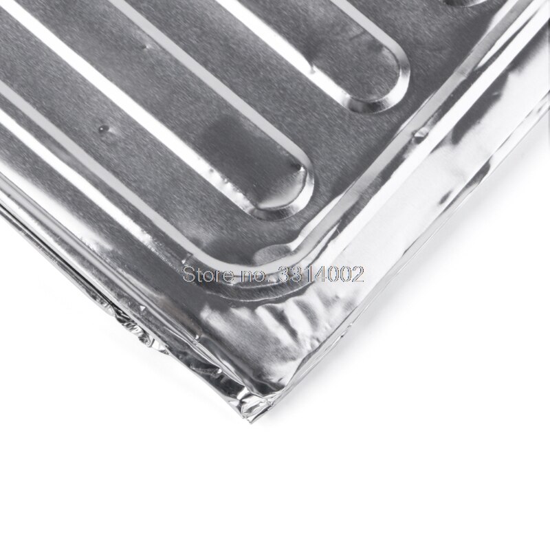 Aluminiumsfolie køkken madlavning stegepande olie stænk anti splatter beskyttelsesafskærmning  #0703#