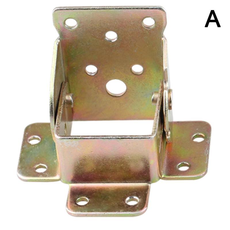 Charnière de Table pliante, accessoires de pliage de pieds de Table, support de pliage de pied de Table basse, charnière en fer à verrouillage automatique, quincaillerie de meubles: A