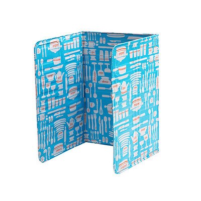 CHUBAN durable Printed Aluminum Foil Oil Block Oil Barrier Stove Cook Anti-Splashing Oil Baffle Insulation Kitchen Supply A20: 3