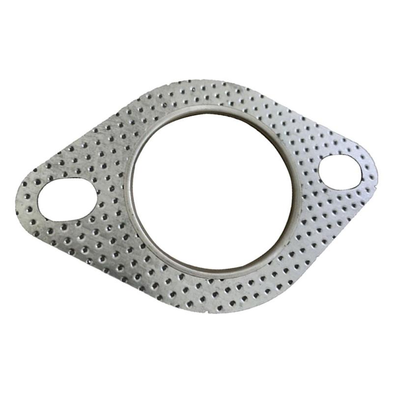Exhaust Gasket - 10.8x6.3cm - Stainless Steel - High Temp Sealing Pad Replacement for Muffler