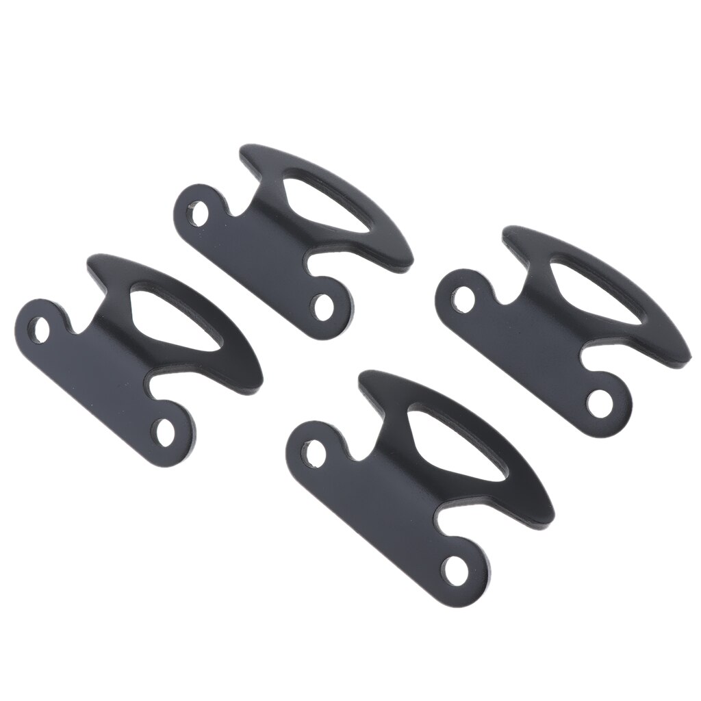 Lot De 6 Ancres D'arrimage Pour UTV Polaris Ranger - Twist Lock Bleu - Caoutchouc Et Métal - Fixation Sécurisée - 3