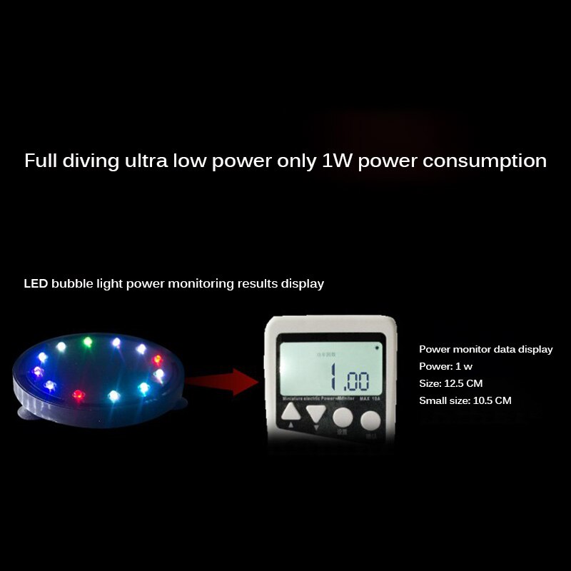 Aquarium Led Verlichting Dompelpompen LED Air Bubble Light Kleurrijke Onderwater Verlichting voor Aquarium Fish Tank Lamp Decor EU Plug
