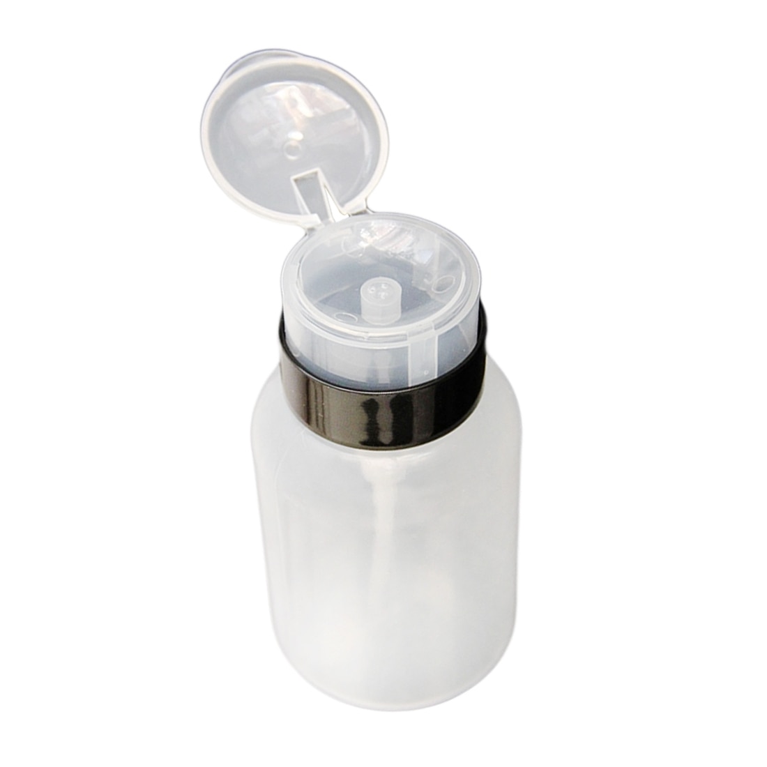 210 Ml Lege Clear Pomp Vloeibare Dispenser Verwijderen Uv Gel Polish Nail Art Polish Cleaner Aceton Fles Polish Remover tool