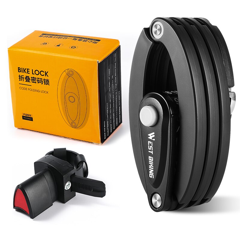 Anti-theft Bicycle Lock Padlock Bike Mtb Chain Padlocks Cycle Accessories Suspension Pieces Locker Safety Anti Theft Heavy Duty