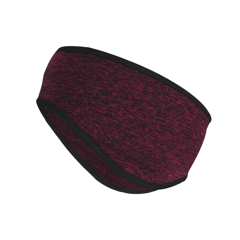 Outdoor Sports Hair Sweat Fleece Ear Cover Women Men Running Headband Ear Warmer Winter Sweatband Ear Muffs Yoga Headband: SKY BLUE