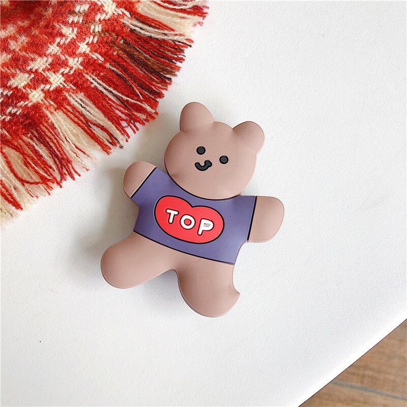 Cute Cartoon Folding Stand Holder For Mobile Phone For xiaomi For iphone For Huawei For Samsung funny Grip Contraction bracket: YY054-13