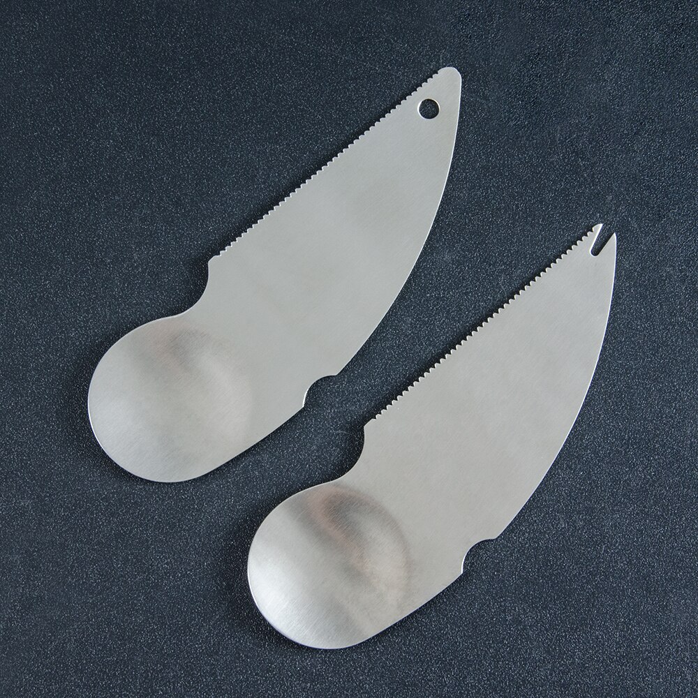 Multifunktionale Obst Graben Löffel Kiwi Obst Graben Küche Kreative Gerät Schälen und Schneiden Obst Mini Gerät Zwei-Stück