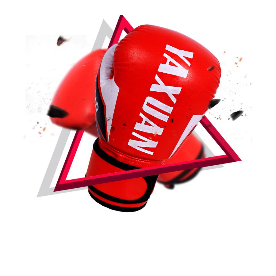 6Oz Children's Boxing Gloves Boys Girls Muay Thai Boxing Sanda Free Fighting Training MMA Training Glove: Red