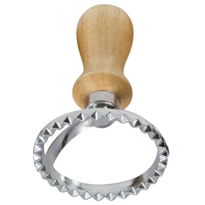 Ravioli Cutter Postzegels, Ronde & Vierkante, Set Van 2