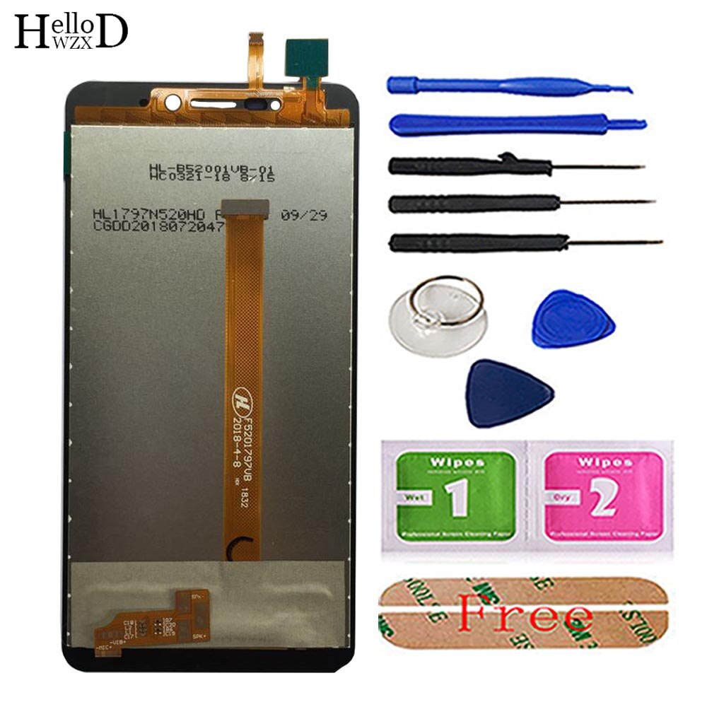 LCD Display For Leagoo Power 2 Pro LCD Display + Touch Screen Assembly Digitizer Sensor Glass Tools Adhesive: Touch LCD Display