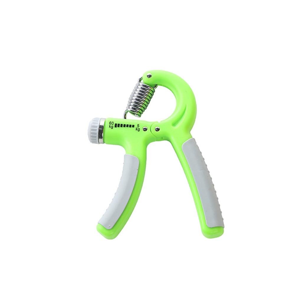 5-60KG Hand Grip Adjustable Heavy Hand Power Gripper Finger Strength Exerciser for Strength and Rehabilitation Finger Training: Green grey