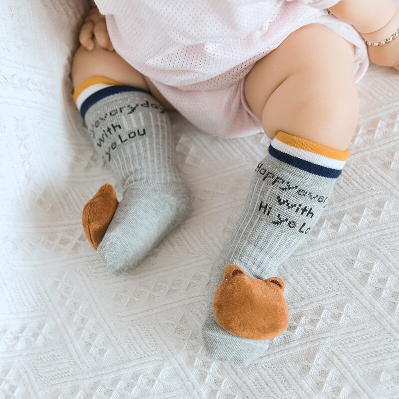 2022 Spring Autumn Baby Cartoon Doll Stockings baby Cotton Cute Animal Socks Baby Boy And Baby Girl Socks 0-3Y: 3 / 1-3 year