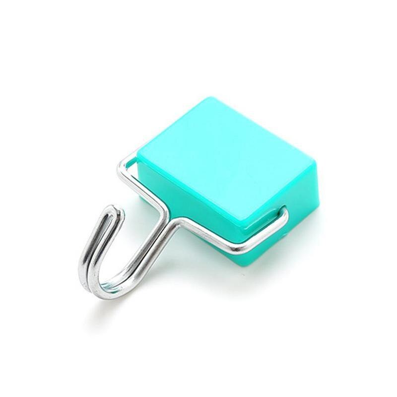 Super Suction Magnetic Hook Microwave Refrigerator Non-marking Magnet Hook Kitchen Tool Hook: Blue