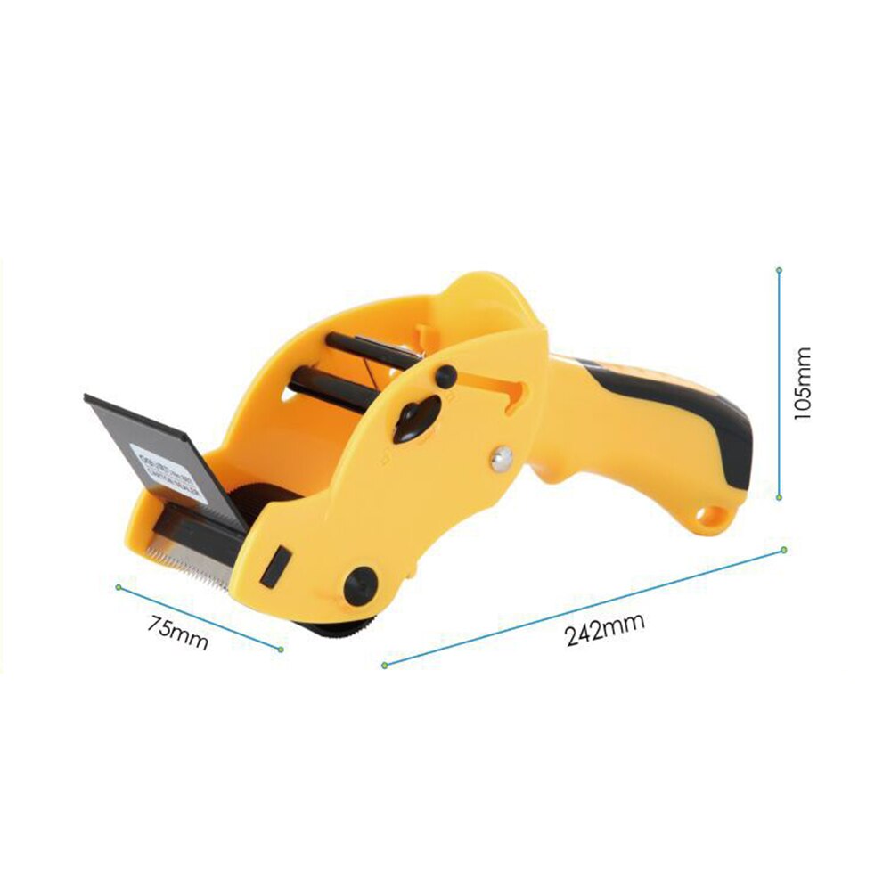 Good Taper Cutter Transparent Adhesive Tape Dispenser School Desktop Blue Washi Tape Holder Packing Dispenser Office Supplies