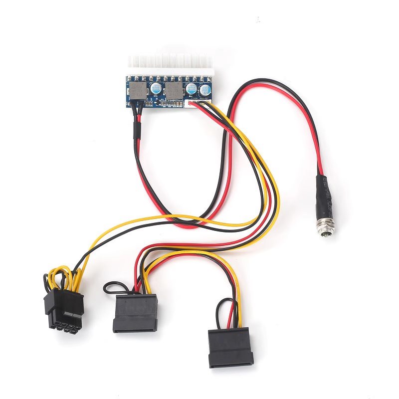 1pcs 200W 12V input DC ATX PSU ATX Switch DC-DC PSU 24pin ITX DC to ATX PC Power Supply For Computer