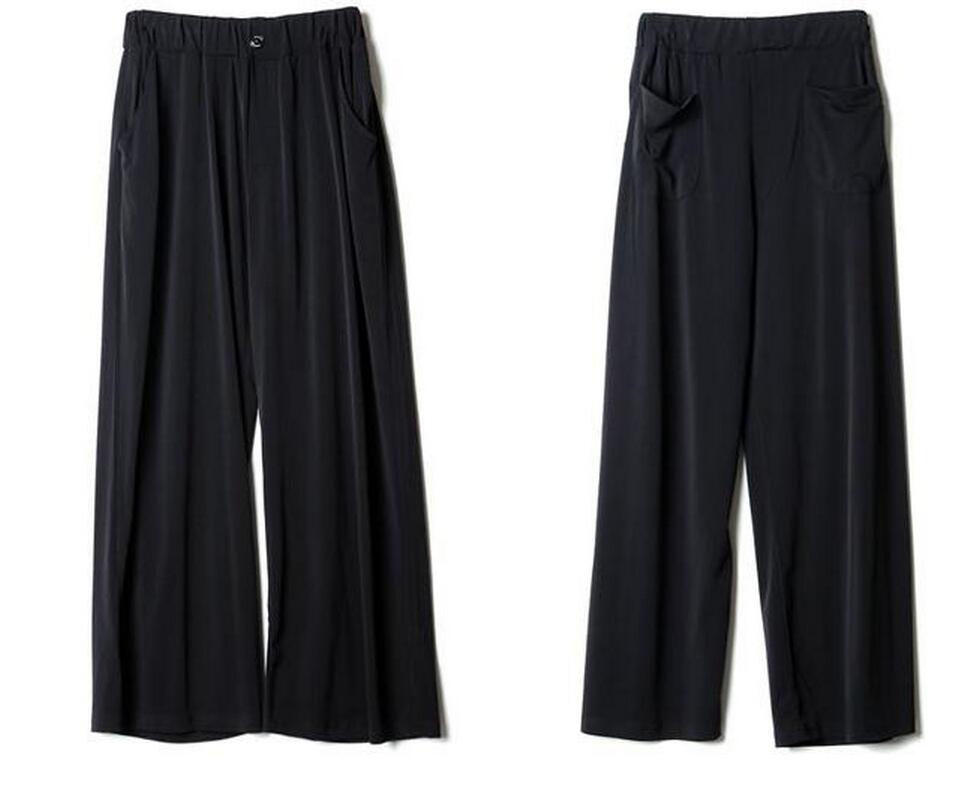 27--40 Sping Male Personality Casual Wide Leg Horn Pants
