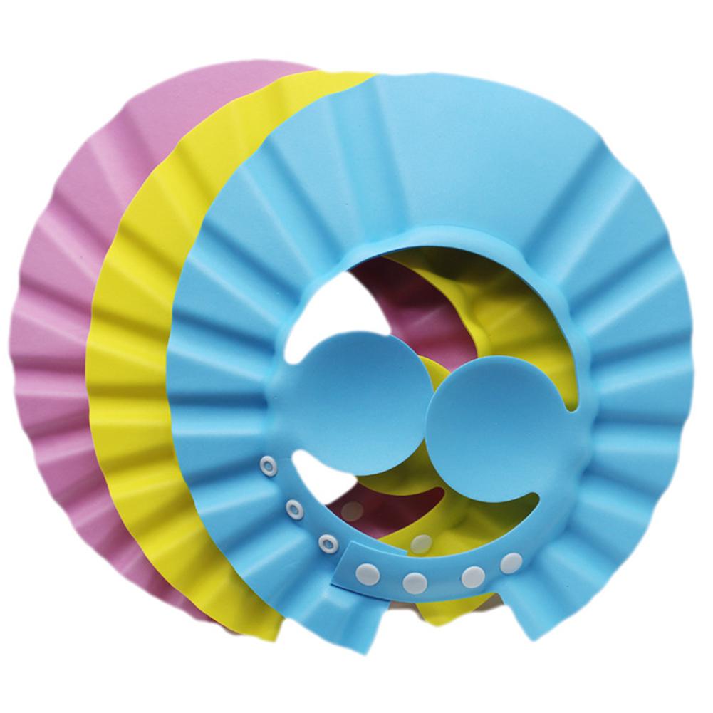 Baby Shower Cap Hair-Cutting Cap Ears Protecting Adjustable Hat shampoo cap