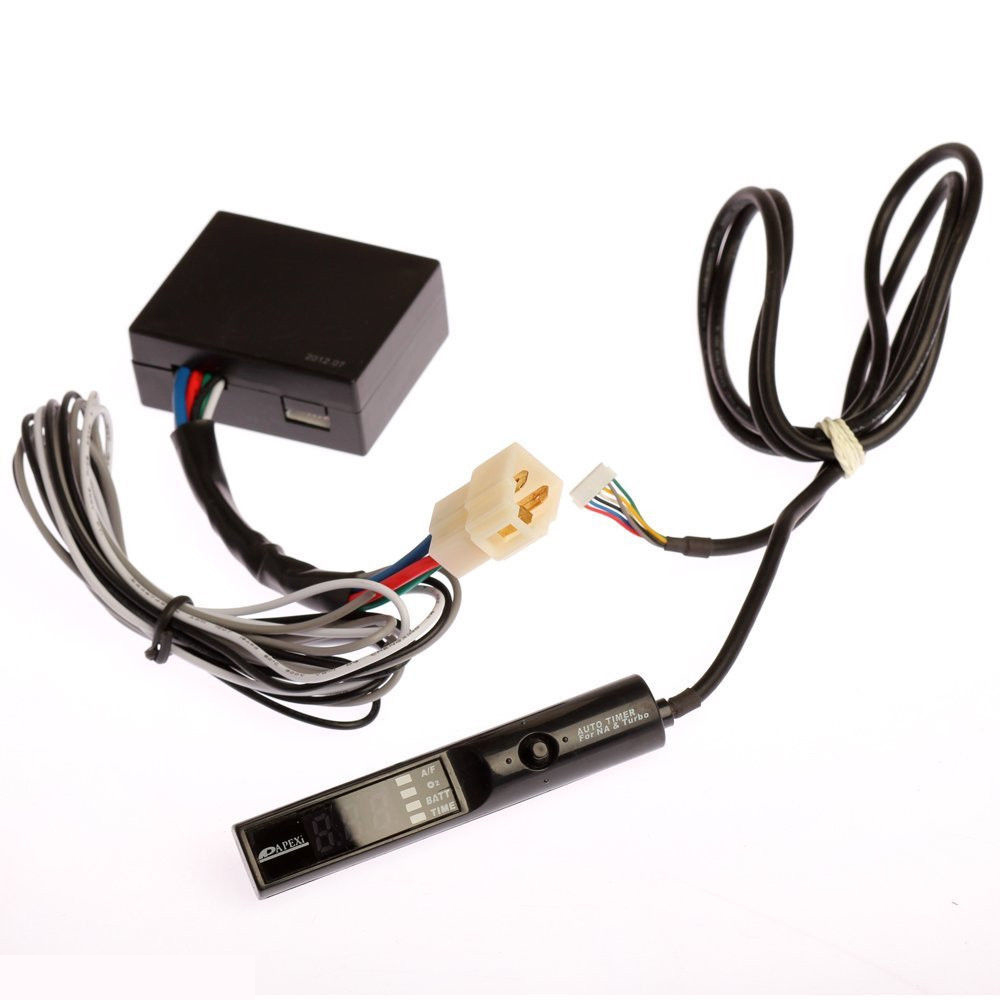 Universal APEXI Auto Turbo Timer for Universal Car Auto With Original Box Blue LED Light