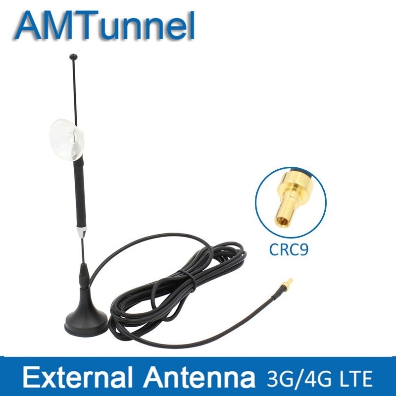 4G antenna 3G LTE antena con CRC9 maschio 10dBi magnetico esterno di base 3M cavo per Huawei E3372 e3276 Vodafone K5007 ZTE router