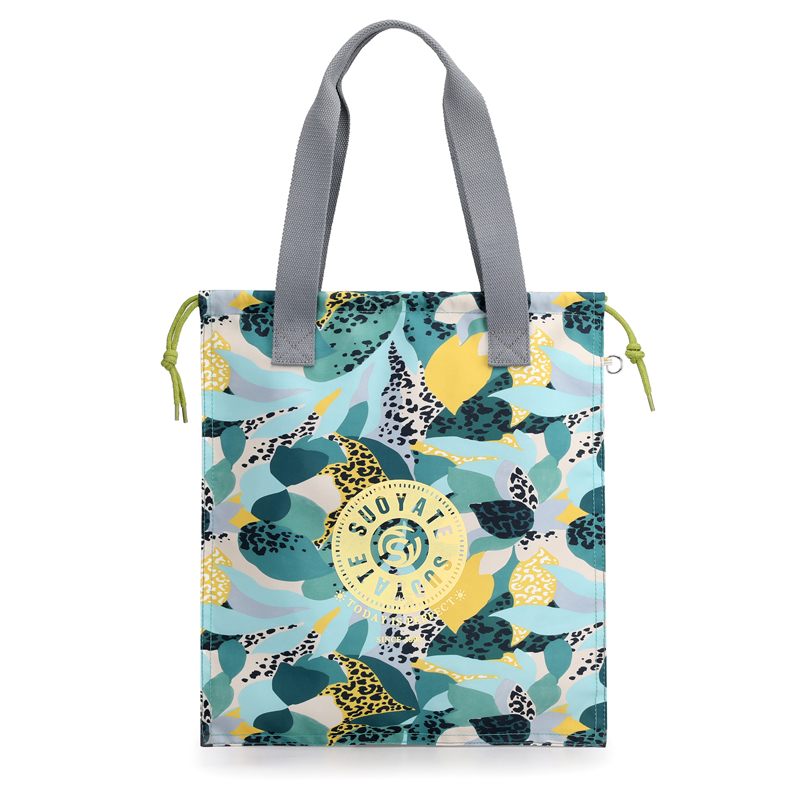 Lässig Frauen Kordelzug dauerhaft Stoff Weibliche Handtasche Prettry Stil Mädchen Schulter Tasche Einkaufstasche Sack: c6