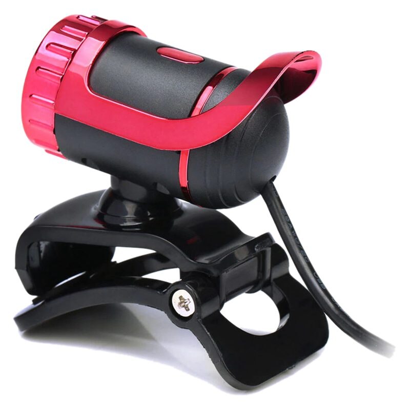 USB 2.0 360 Degree Webcam Web Camera HD 50MP with MIC Clip-on for Computer PC Laptops