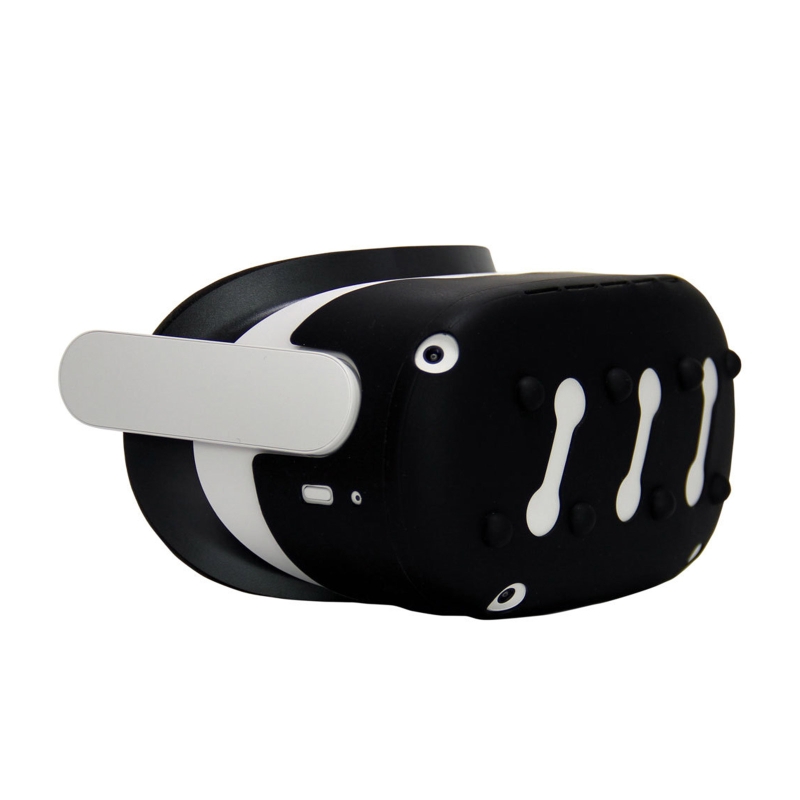 Silikon-frontschutzhülle für vr-headsets, komfortable schutzhülle für oculus quest 2
