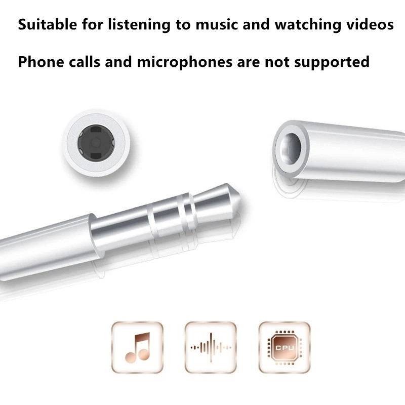 Kabel audio AUX 3,5 mm Jack Adapter słuchawkowy Lightning do IPhone14 13 12 11 Pro Max Mini XS XR X 8 7 do gniazda 3,5 mm