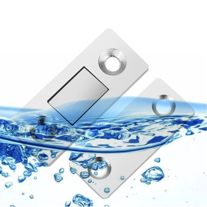 Magnetic Cabinet Catches Invisible Door Stop Hidden Door Closer W/Mounting Parts