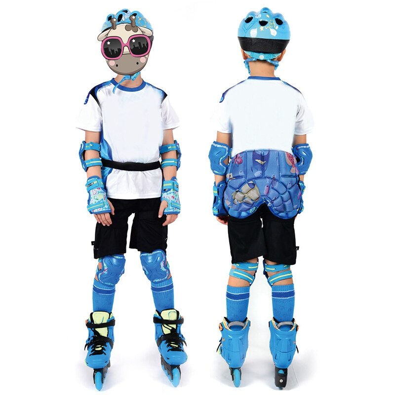 Pantaloncini di protezione caldi pantaloni per pattini da sci bambini Butt Hip Snowboard pattinaggio a rotelle