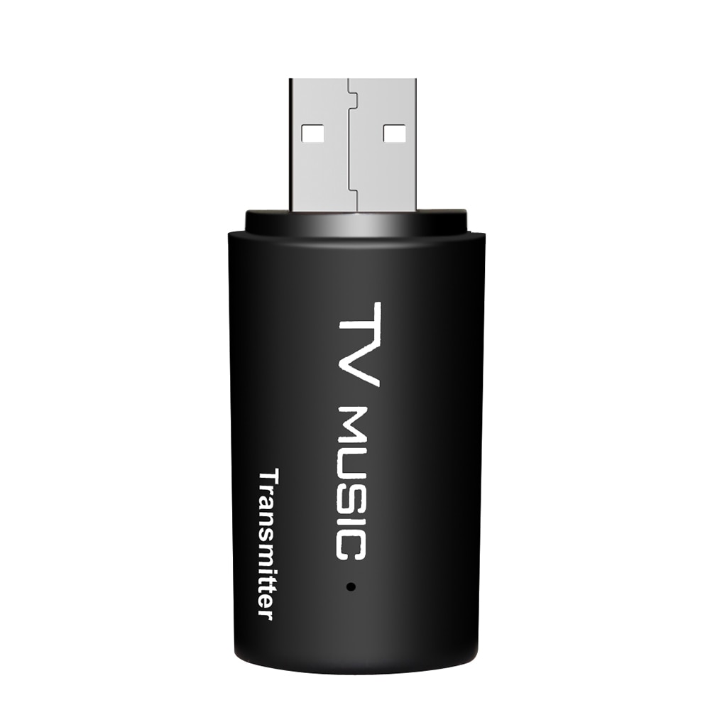 docooler Bluetooth Audio Transmitter - Wireless Stereo Music Dongle Adapter for TV PC Headphones Speakers
