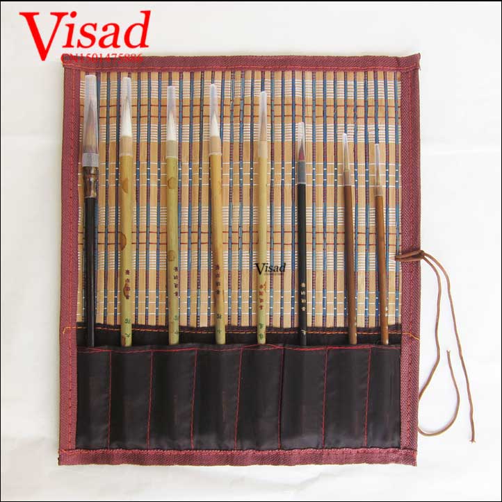 8 pcs/pack Chinese brushes pen artist painting supplies watercolor brush lian brush badger brush bristle