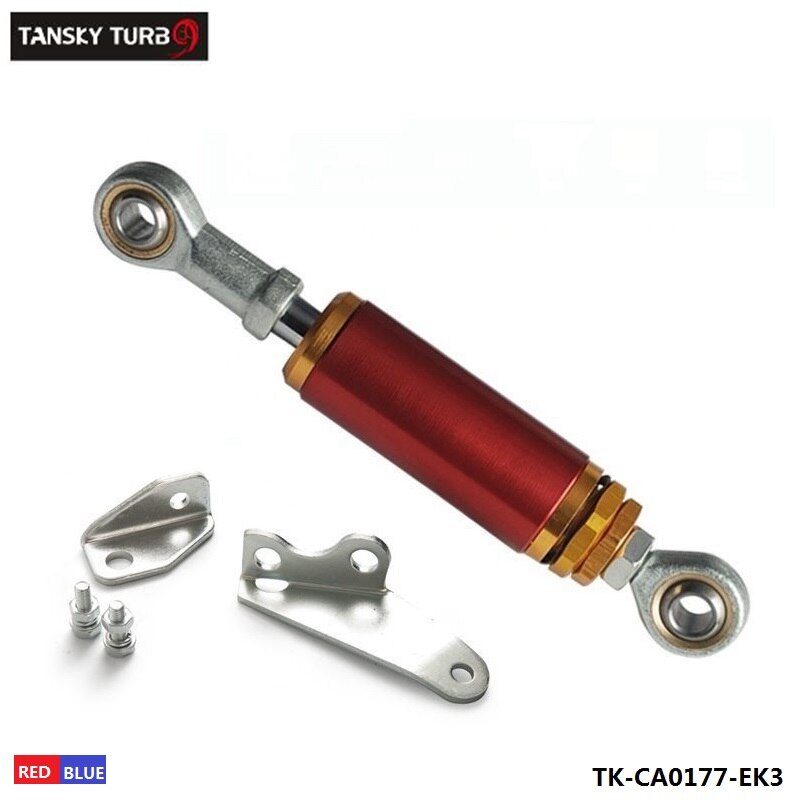 Amortisseur de couple moteur réglable en aluminium, pour Honda Civic EK 96-00: Rouge