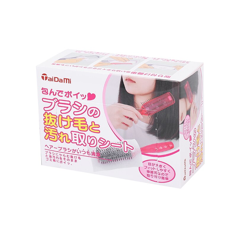 50 Pieces Comb Filter Paper Hair Filter Net Comb Anti-Static Cloth Comb Cleaning Cloth