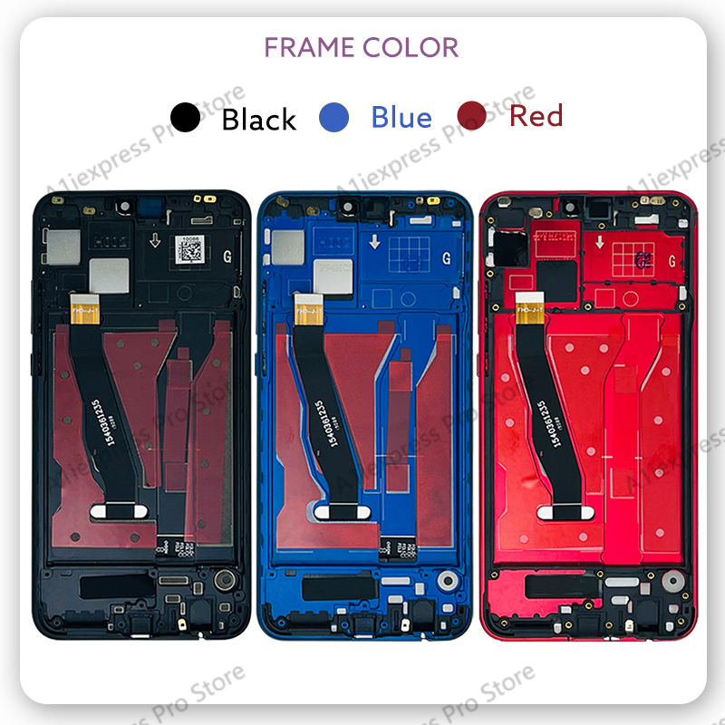 6.5 "IPS LCD dla Huawei Honor 8X wyświetlacz LCD ekran dotykowy Digitizer zgromadzenie JSN-L22 JSN-L42 JSN-L11 JSN-L21 naprawa części