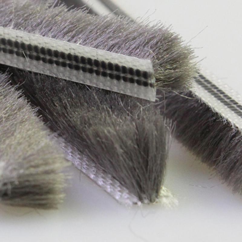 Schiebetür Fenster Zugluftstopper Pinsel Haufen Dichtungsstreifen Dichtungsstreifen Zugluftstopper 5mm * 8mm