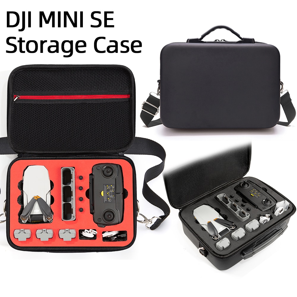 Dji mini se opbevaringstaske rejse vandtæt bæretaske bærbar boks skuldertaske til dji  om 5/ mini 3 pro drone tilbehør