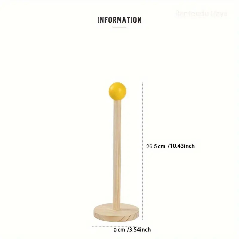 1 STKS Massief Houten Haaraccessoires Display Stand Plastic Dames Haarringen Haarbanden En Sieraden Opslag Klauw Organizer Stand: Default Title