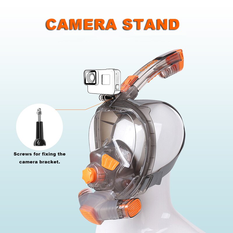 Full Face Scuba Diving Mask Adult Anti Fog Goggles Underwater Wide View Swimming Mask Profession Snorkeling Equipment