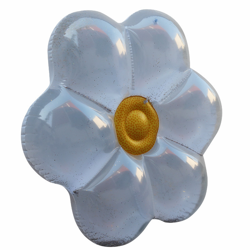 summer white flower inflatable floating water park,Swimming Pool float island mat toys,beach sea floating festival party