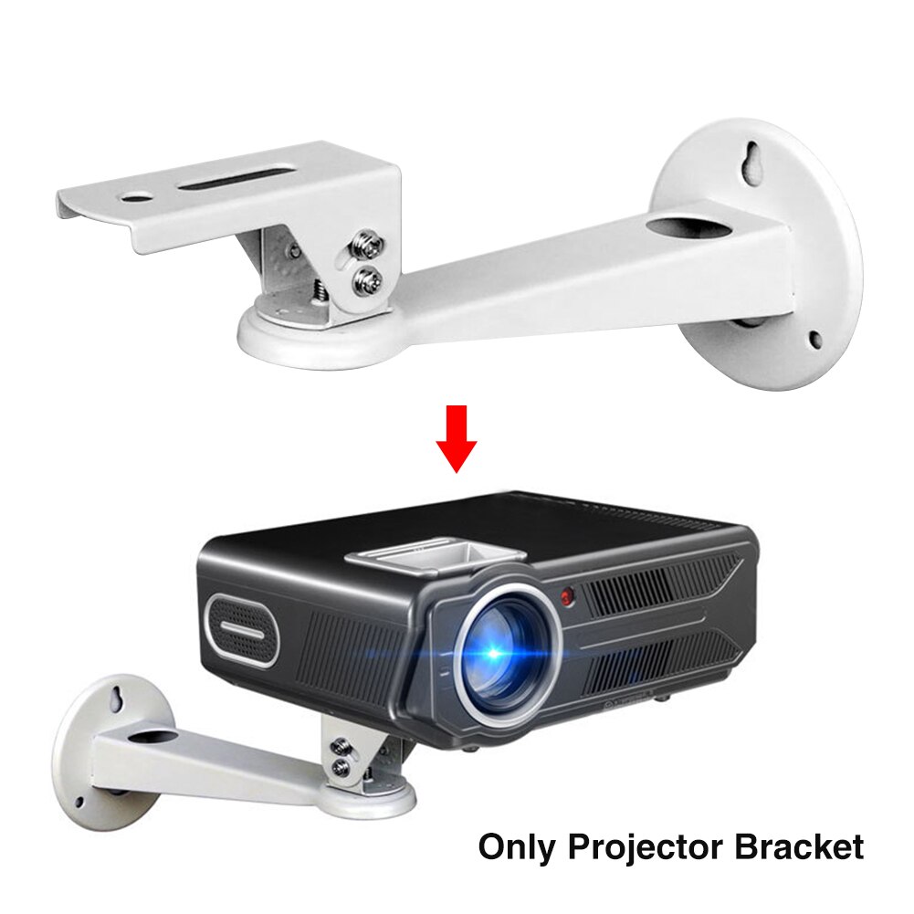 Webcam Ceiling Office Projector Bracket CCTV Classroom Camera Heavy Duty With Screw Home Adjustable Angle Wall Mount Extendable