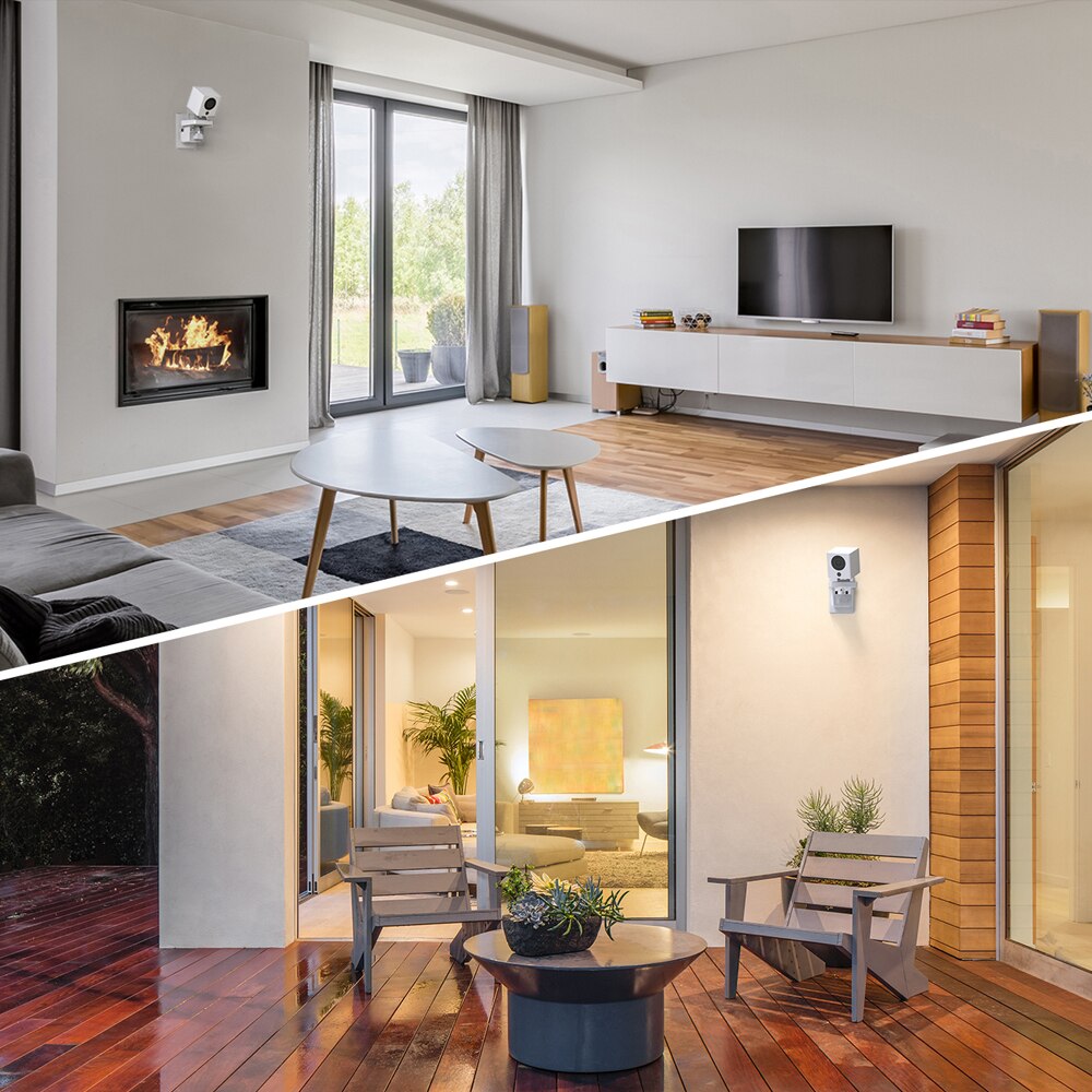 1 PCS Socket Holder Bracket AC Outlet Mount Wall Mounting Smart Cable Arrangement Compatible with Wyze Cam V1/V2