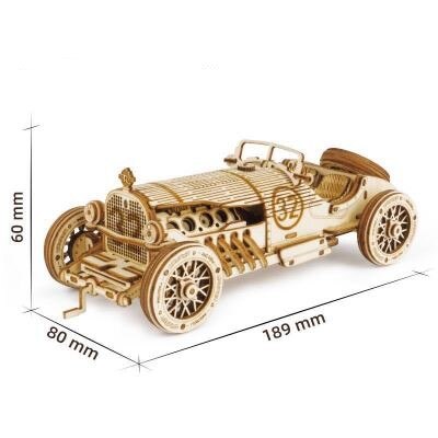 300 stk puslespil 3d model woodlarge samlet legetøjsbil børns simulering damptog modelbil model