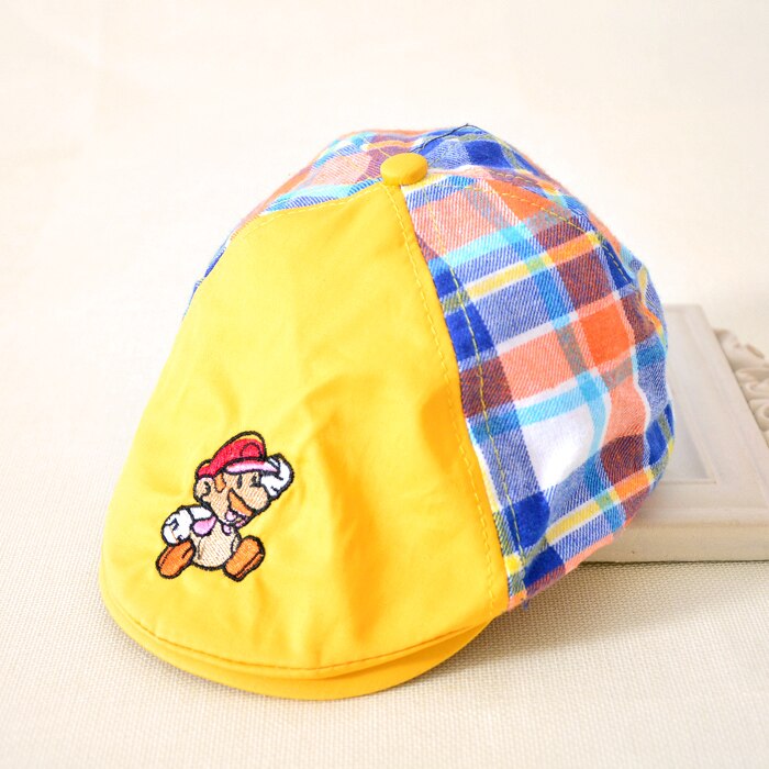 Tdx c19 gorro 2016 para primavera e verão, boné para bebê menino, gorro de proteção solar para crianças