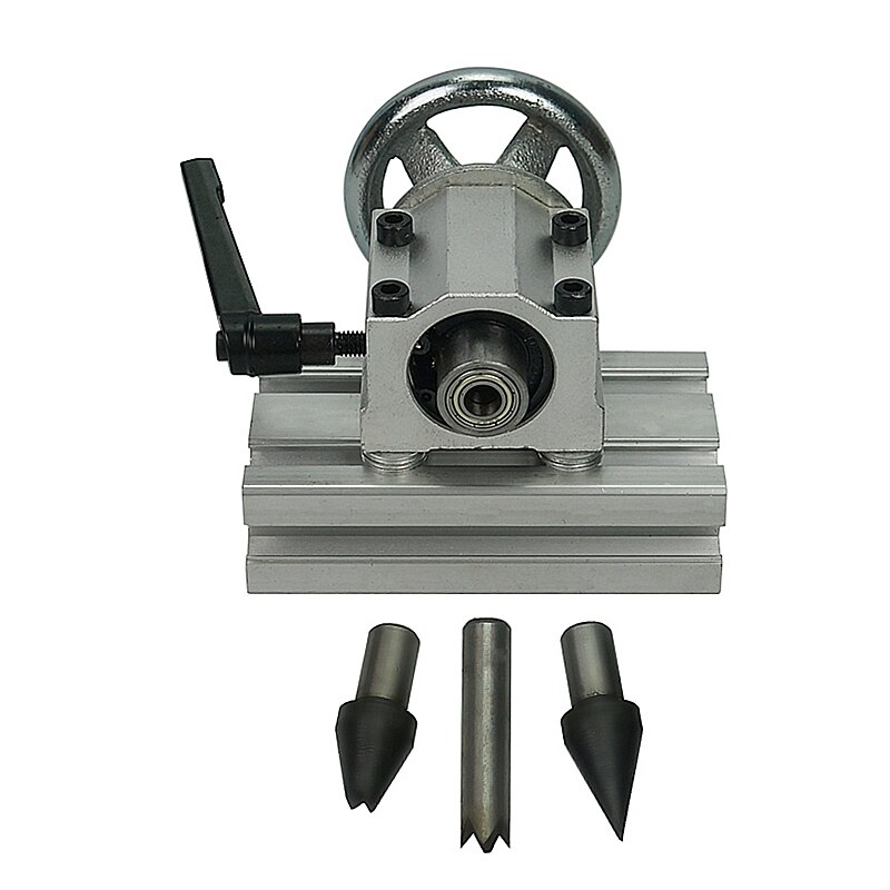 CNC Reitstock mit 3 stücke Schwanz Mitte Höer 55mm für CNC Drehachse 4th EINE Achsen Graveur für DIY Cnc Fräsen Maschine