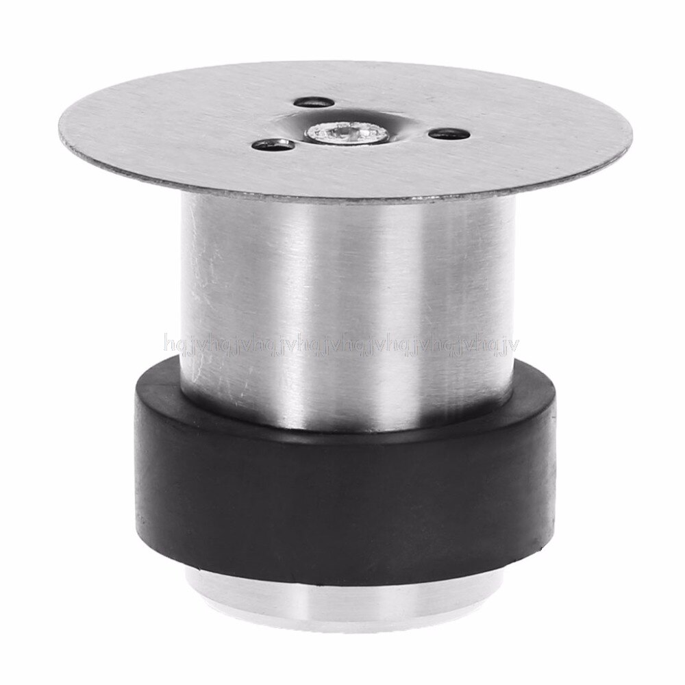 Deurstoppers anti-botsing roestvrij staal rubber stopper rond vloer gemonteerd  au11