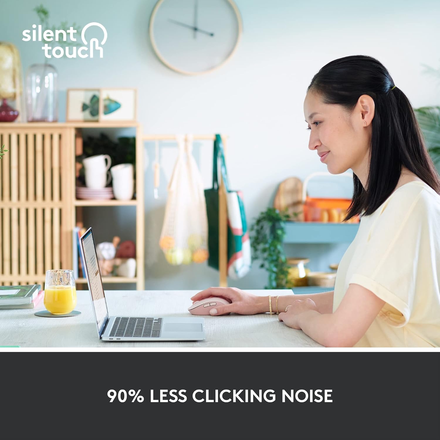 Original Logitech M650 Wireless Bluetooth Mouse Silent Office Laptop Mice For PC/Mac/Multi-Device Right Hand Mouse