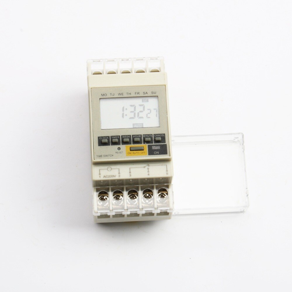 220V classic time switch timer mircrocomputer timer switches Lock screen